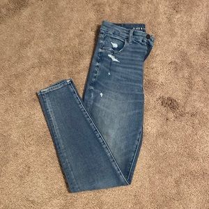 American Eagle curvy super high rise jegging